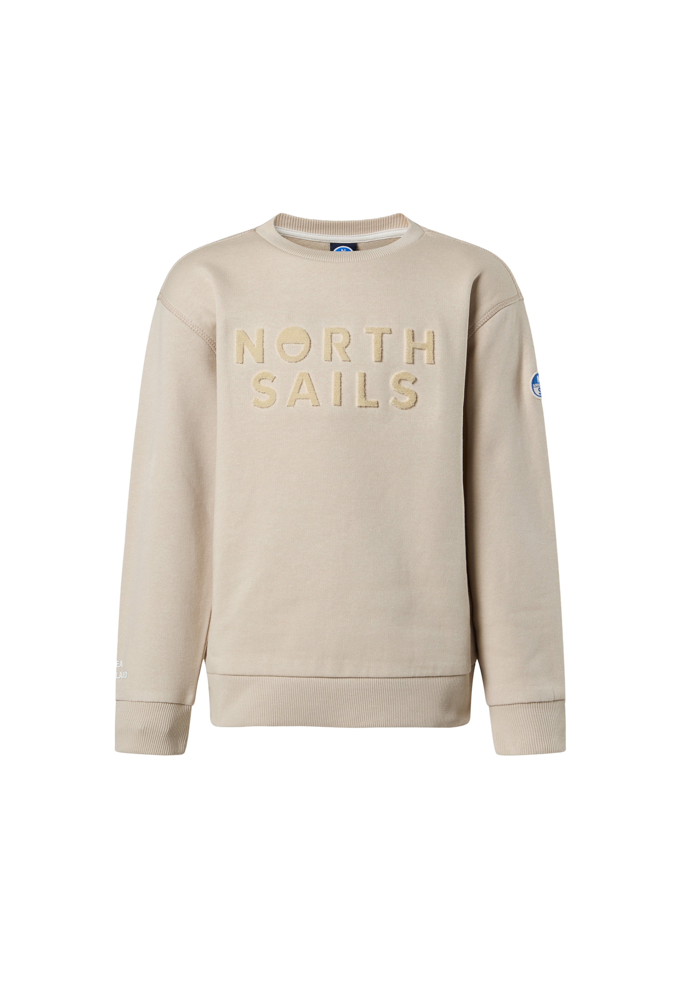 North Sails Sweatshirt in Beige: voorkant