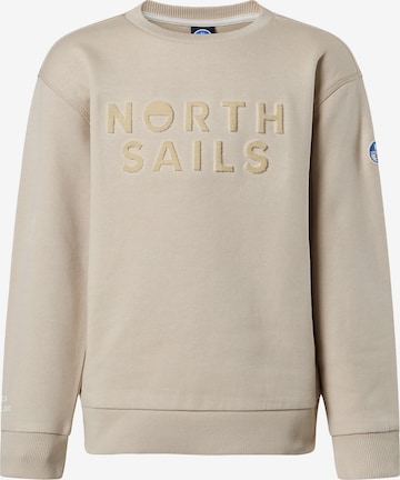 North Sails Sweatshirt in Beige: Vorderseite