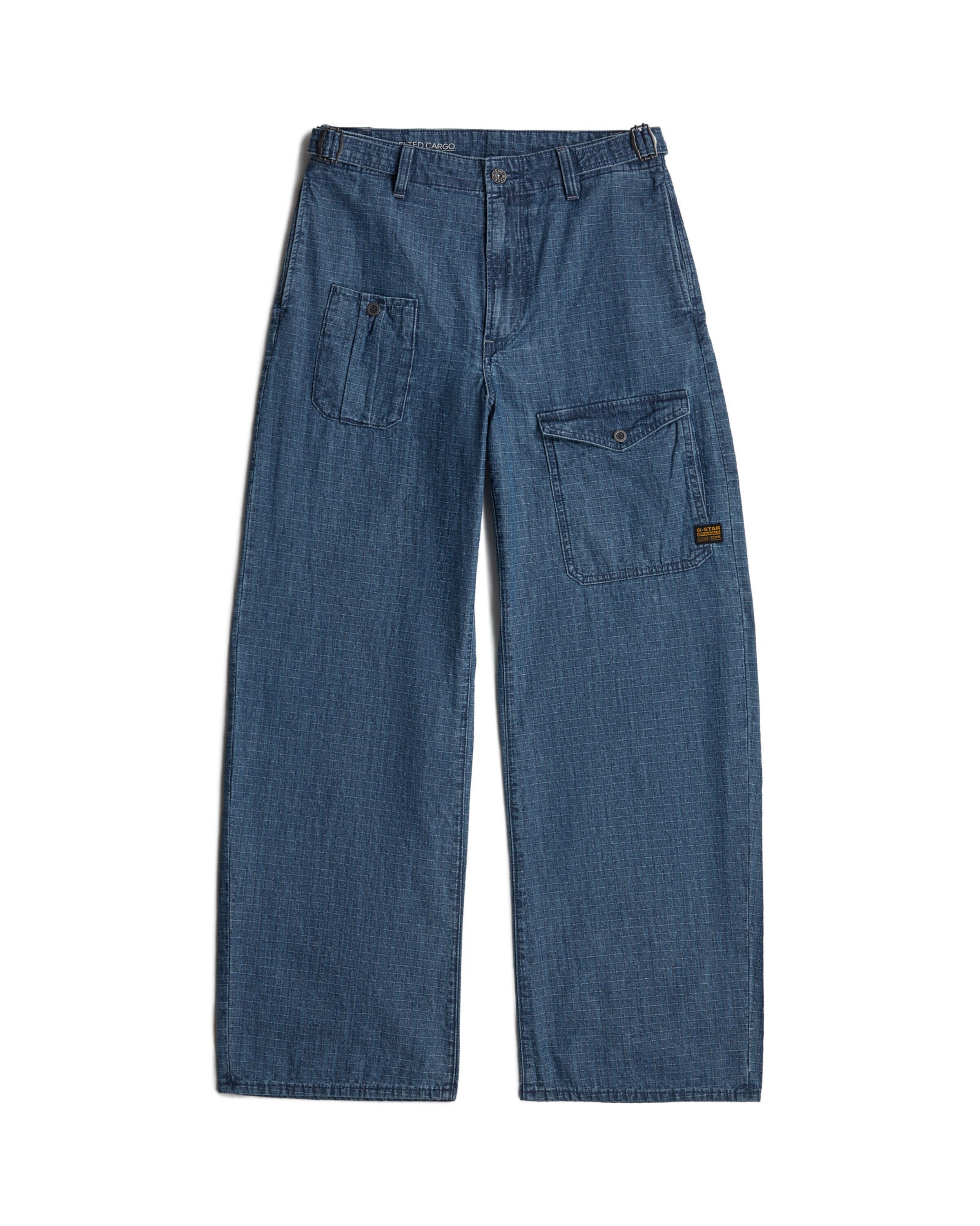 G-STAR Loosefit Jeans in Blau: Vorderseite