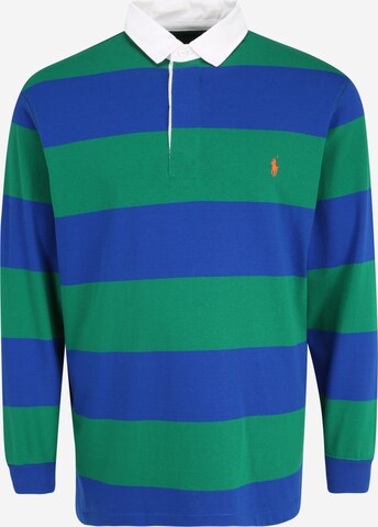 Polo Ralph Lauren Big & Tall Shirt in Blauw: voorkant