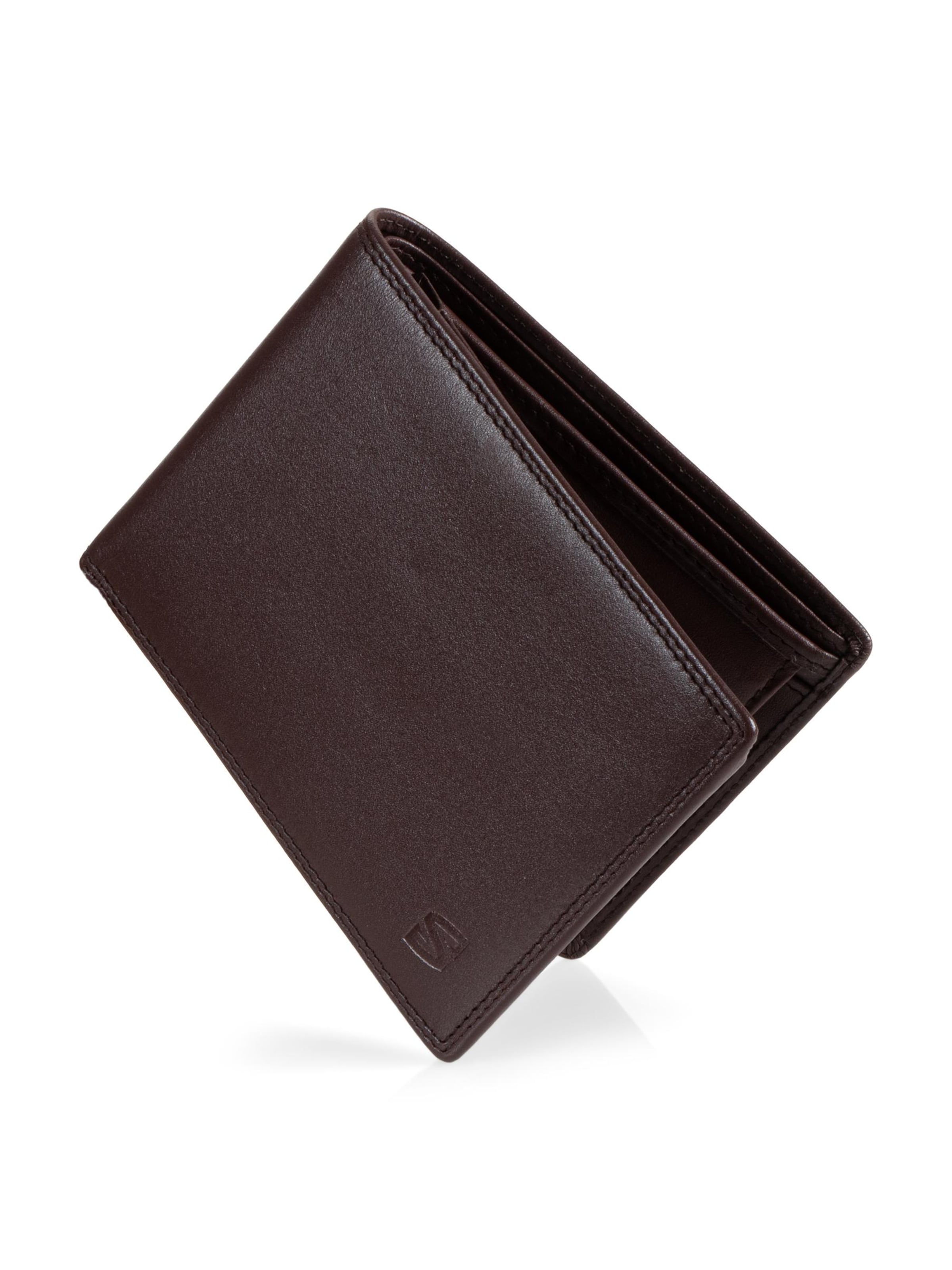 Porte-monnaies 'Space' SERASAR en marron : devant