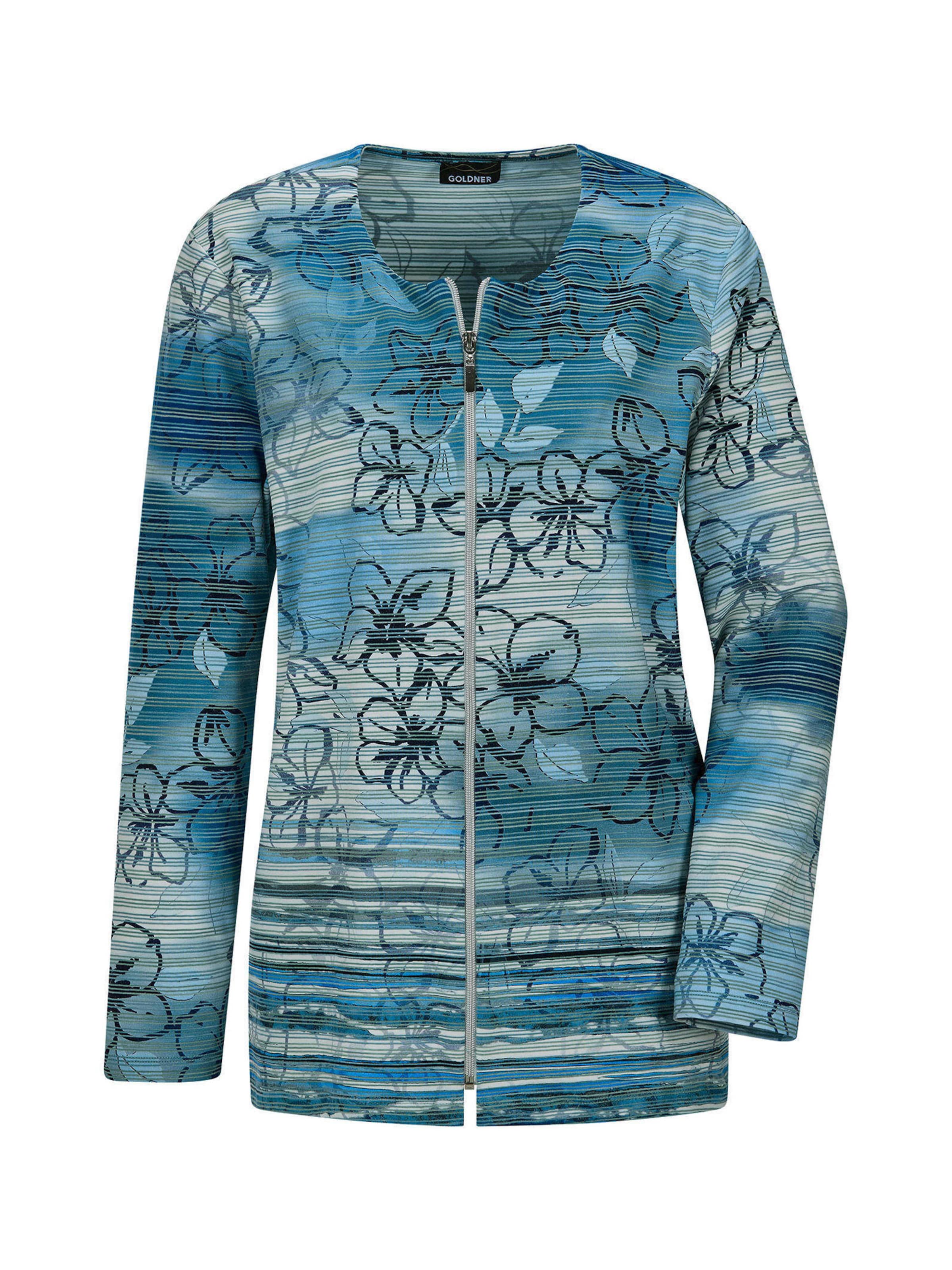 Veste mi-saison Goldner en bleu : devant