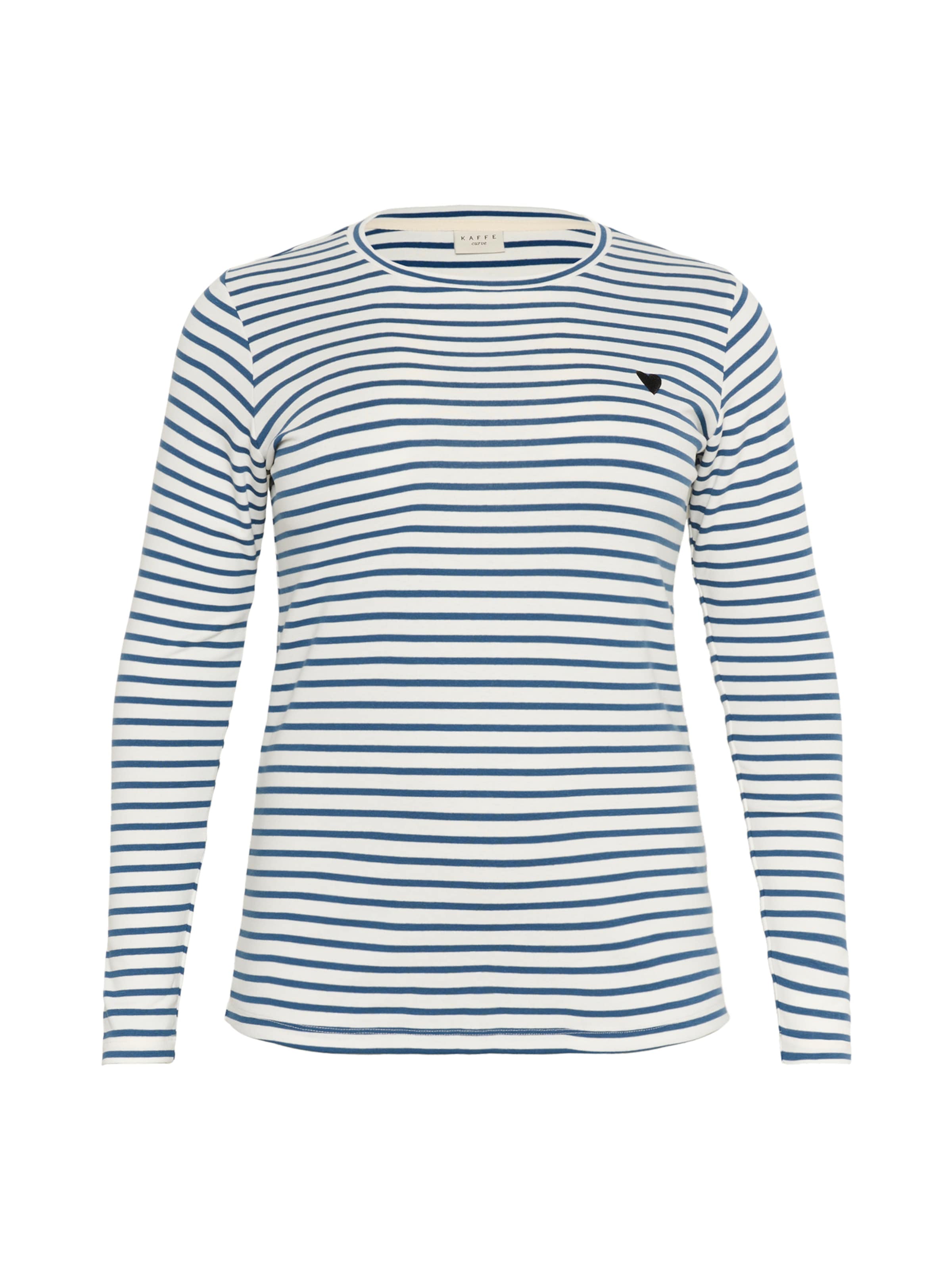 KAFFE CURVE - Camiseta &#x27;Lia&#x27; en blanco: frente