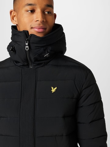 Lyle & Scott Zimní bunda – černá