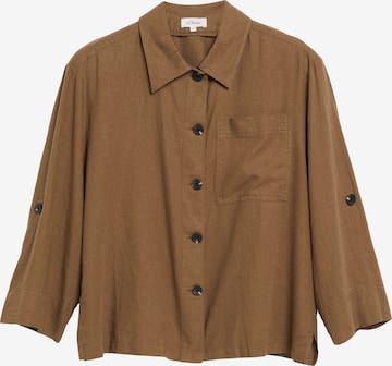 s.Oliver Bluse in Braun: Vorderseite