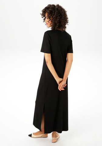 Aniston CASUAL Kleid in Schwarz