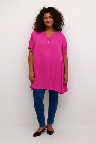 Tunica 'Ami' di KAFFE CURVE in rosa