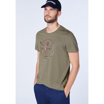 Coupe regular T-Shirt CHIEMSEE en vert