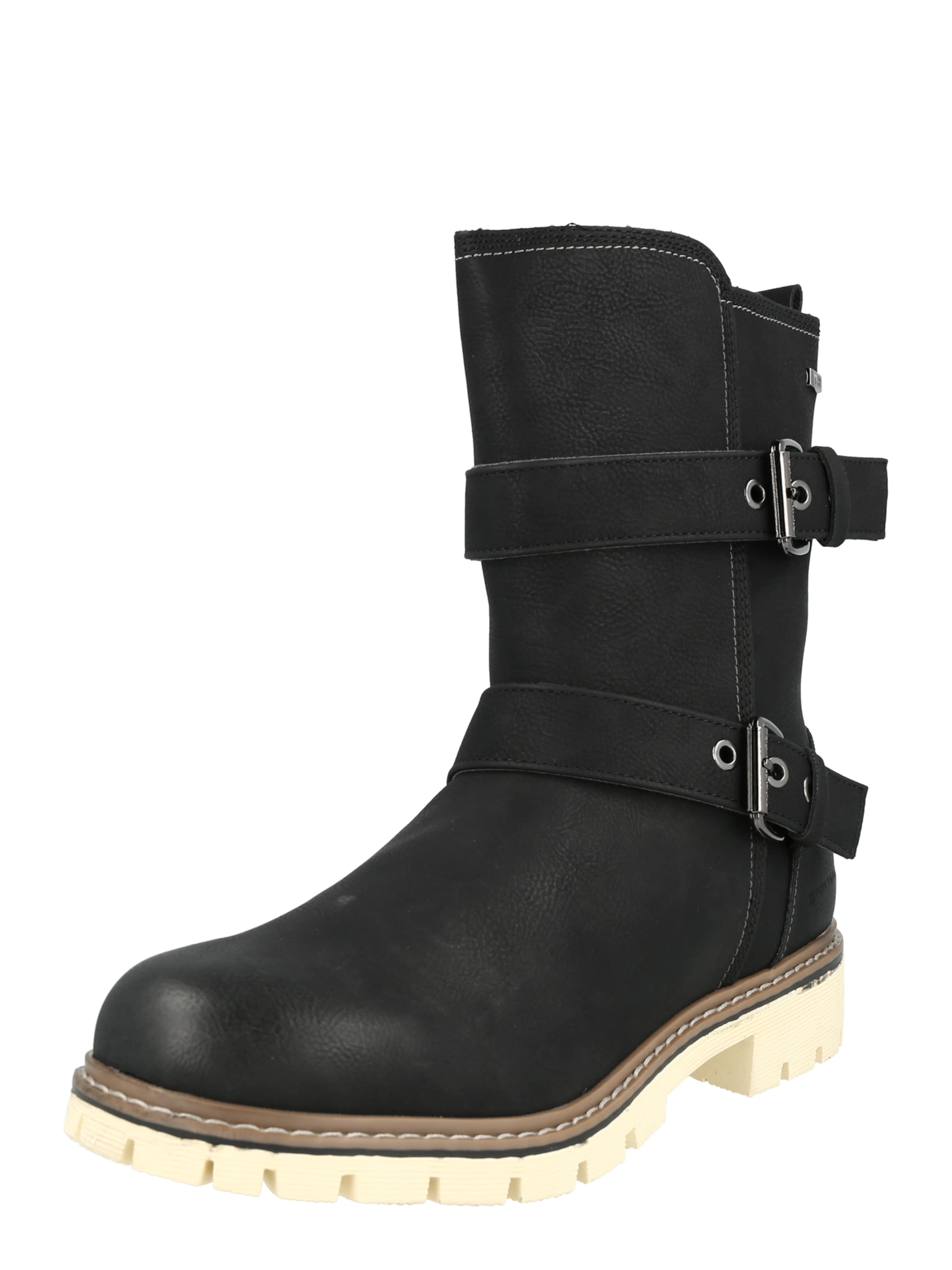 TOM TAILOR Boots in Black: front