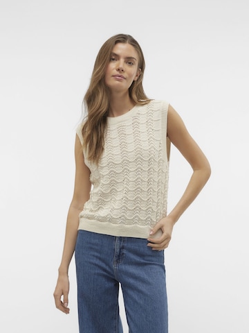 VERO MODA Pullover 'TUSCANY' i beige: forside