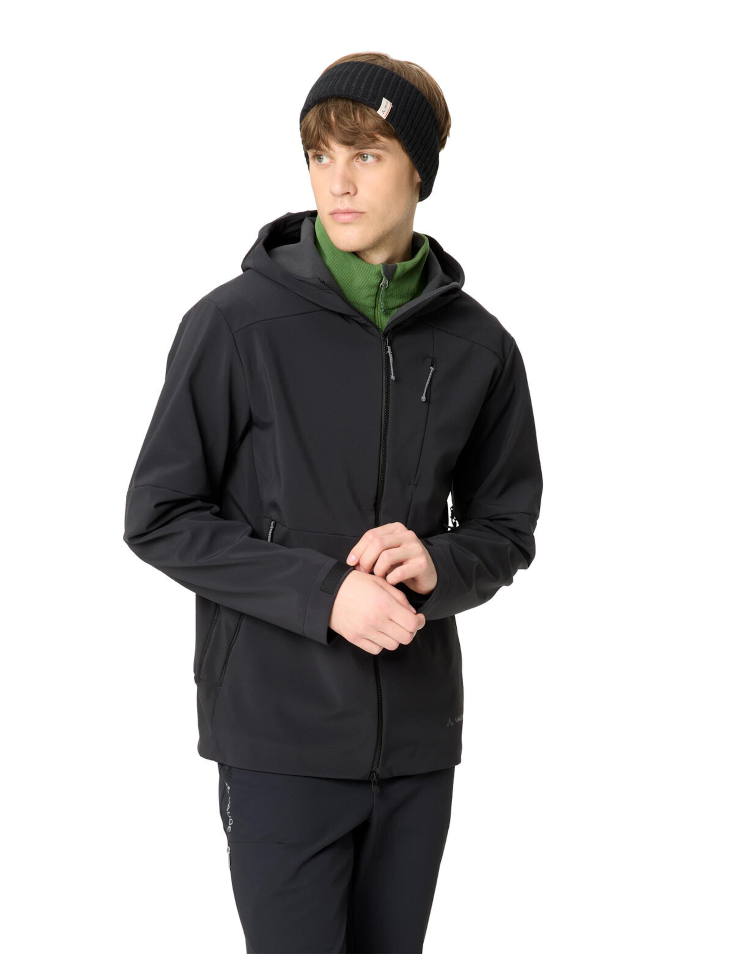 VAUDE Outdoorjas 'Roccia III' in Zwart