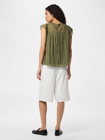 T-shirt 'PCAstrid' PIECES en vert