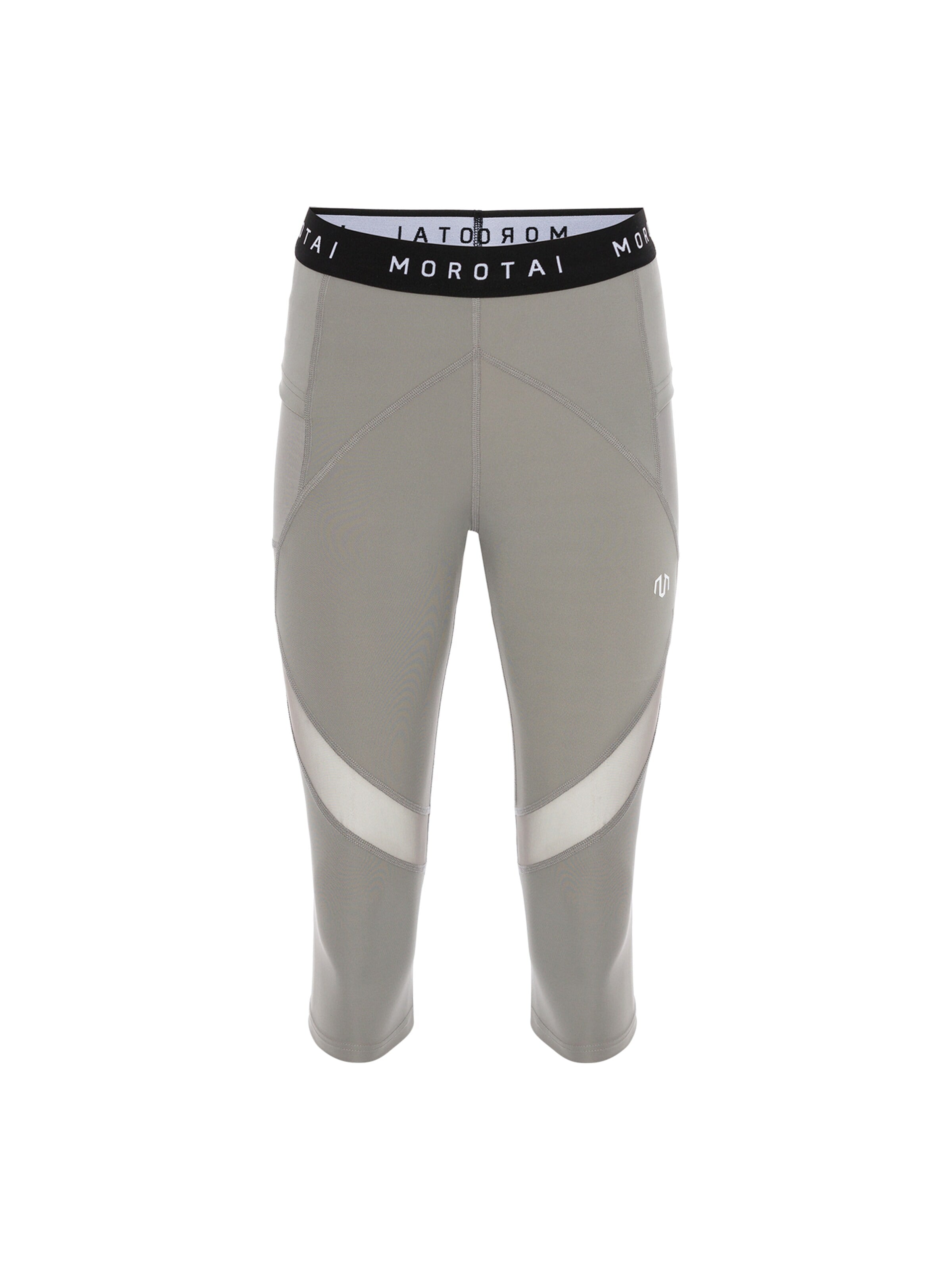 Skinny Pantalon de sport MOROTAI en gris : devant