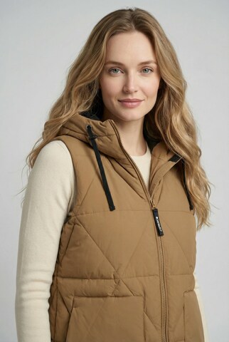 ICEPEAK Vest in Brown