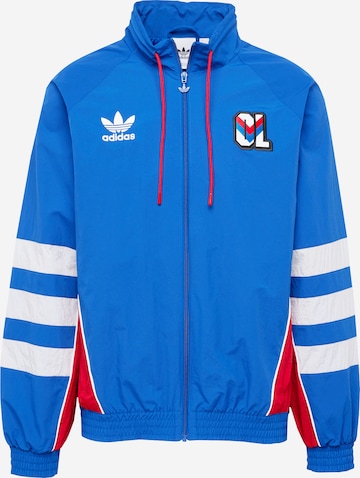 ADIDAS ORIGINALS Športová bunda - Modrá: predná strana