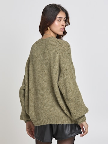 Lilavie Strickpullover ' Peggii ' in Grün