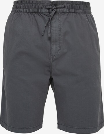 QS Regular Панталон в сиво: отпред