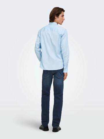 Only & Sons Regular Jeans 'ONSWeft' in Blau