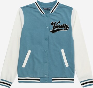 Veste mi-saison 'Jack' KIDS ONLY en bleu : devant