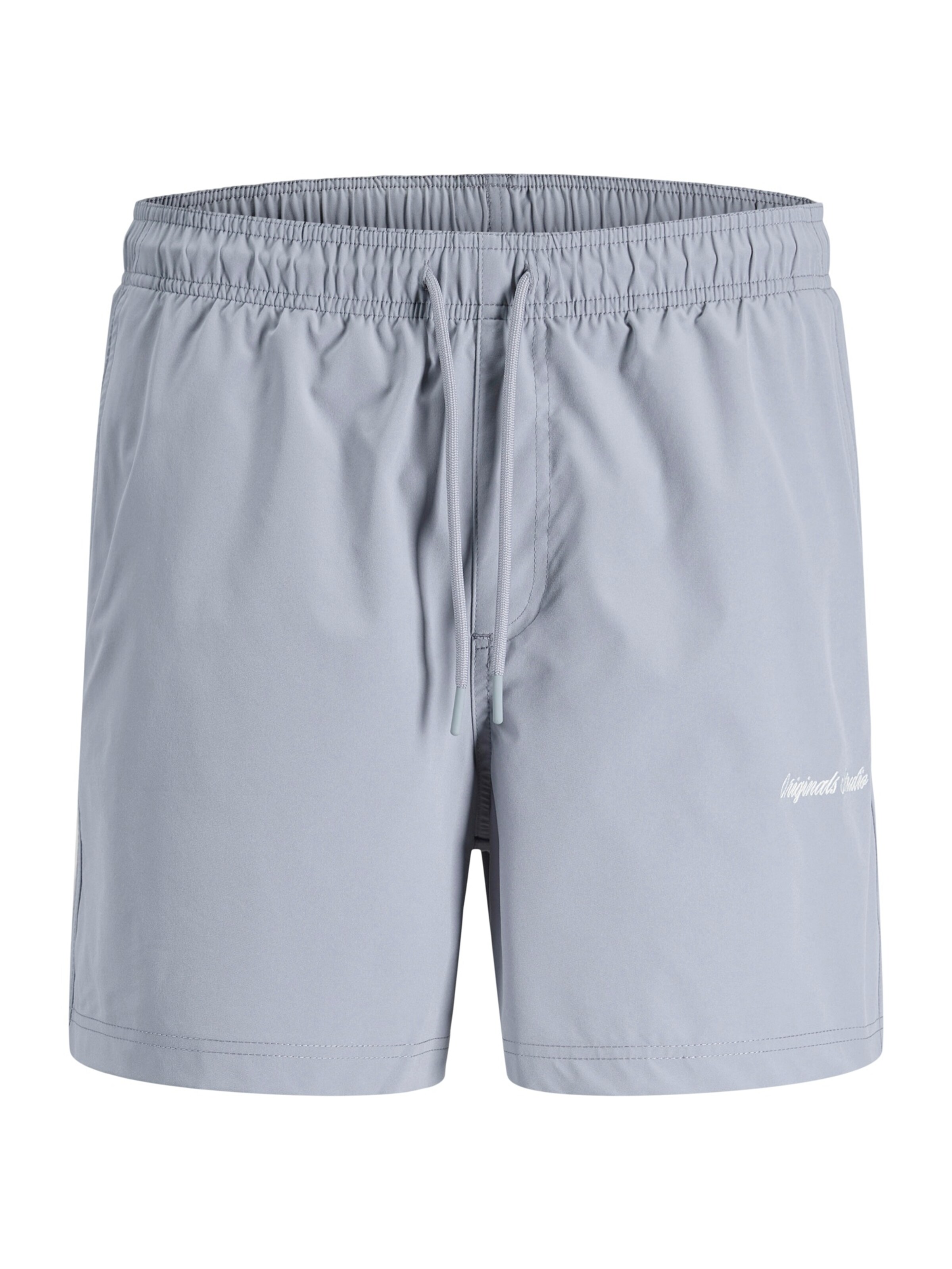 Maudymosi trumpikės 'JPSTMAUI' iš JACK & JONES, spalva – pilka / balta, Prekių apžvalga