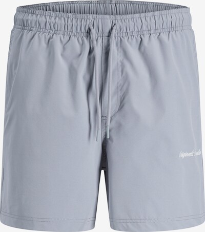 Maudymosi trumpikės 'JPSTMAUI' iš JACK & JONES, spalva – pilka / balta, Prekių apžvalga