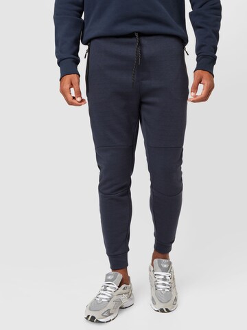 Cotton On Tapered Trousers in Blue: front