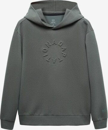 MANGO MAN Sweatshirt 'adaptati' in Green: front