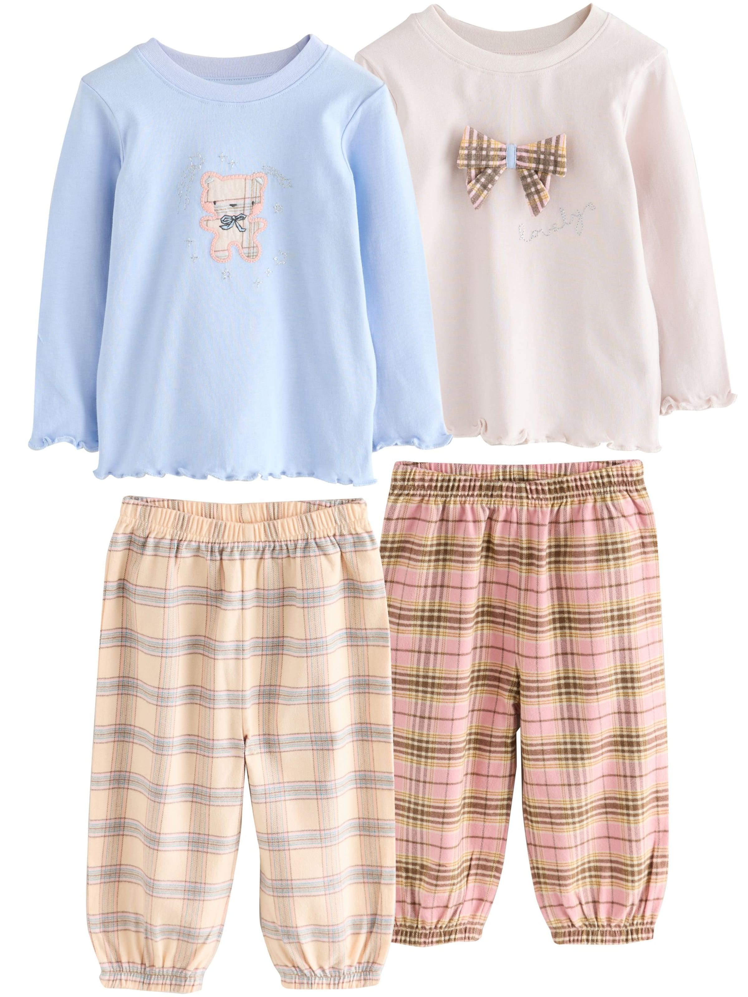 Next Schlafanzug in Mischfarben: Vorderseite