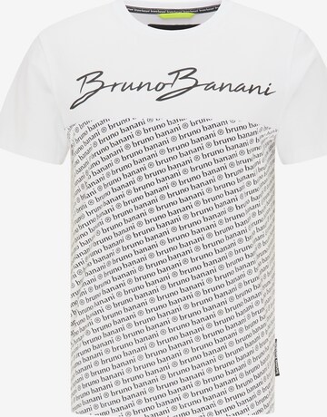 BRUNO BANANI Shirt 'SANCHEZ' in Wit: voorkant