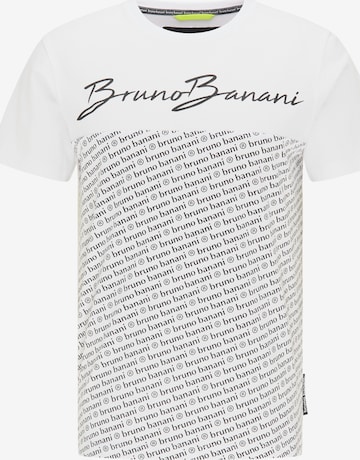 T-Shirt 'SANCHEZ' BRUNO BANANI en blanc : devant