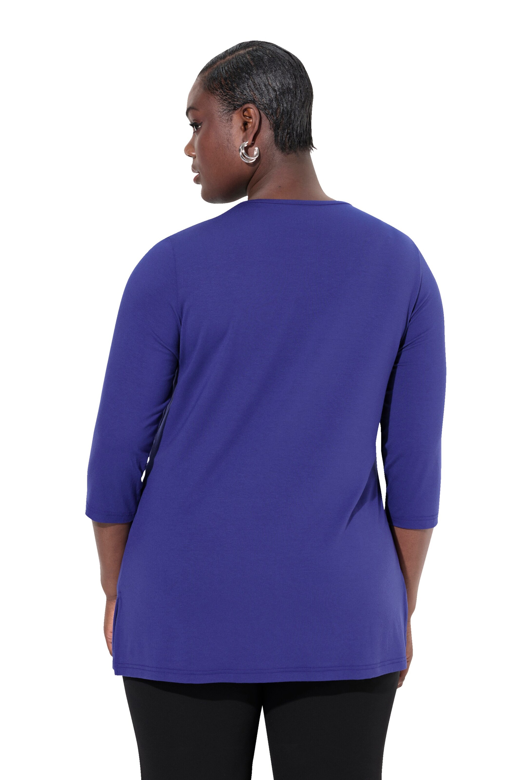 Ulla Popken Shirt in Blauw