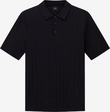 juoda ARMANI EXCHANGE Marškinėliai: priekis