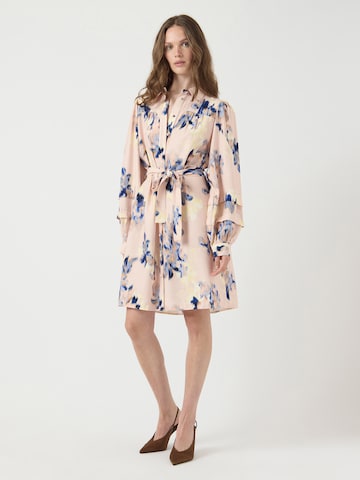 Rochie tip bluză 'YASSERAKI' de la YAS pe roz