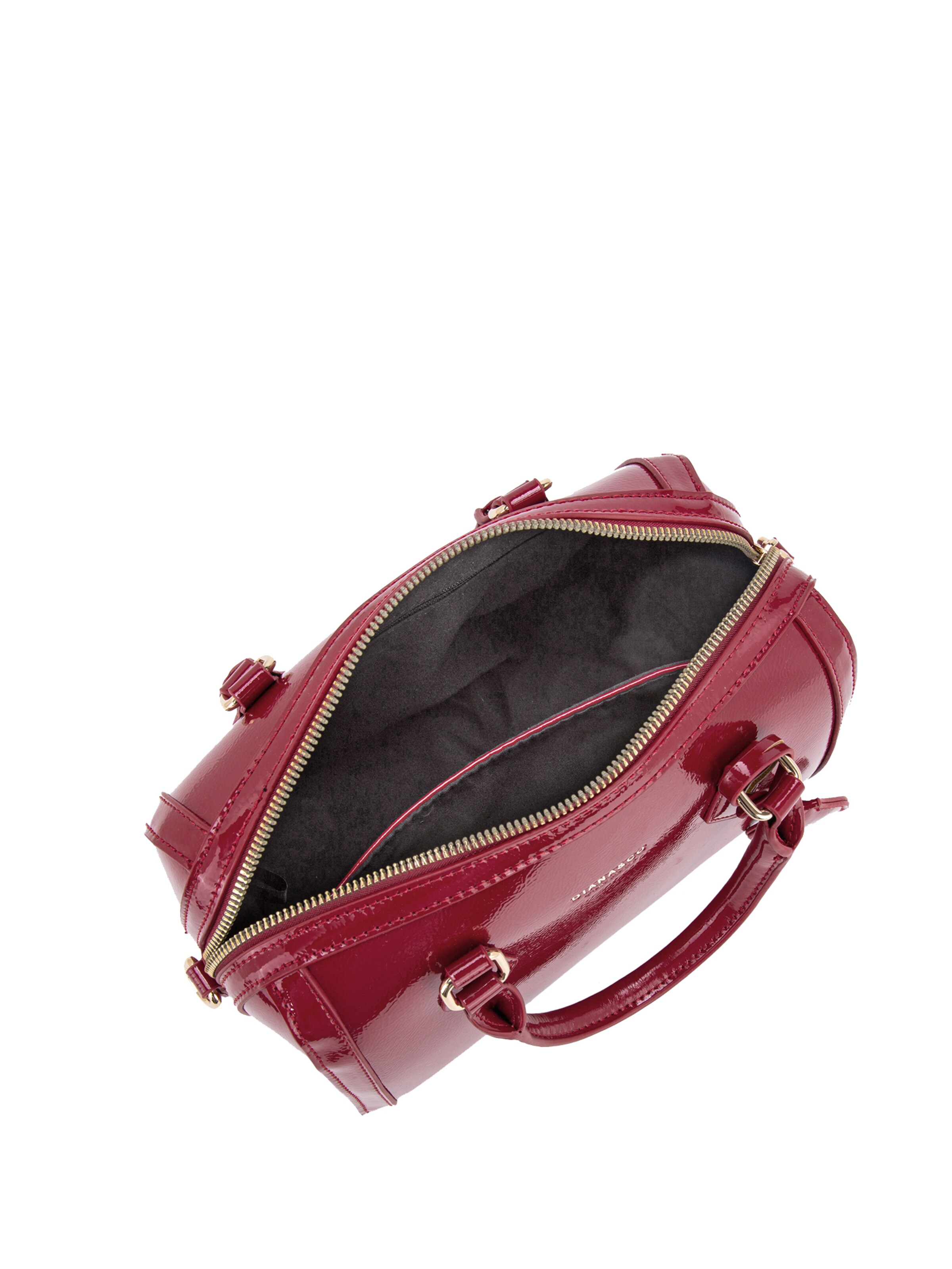 Borsa a tracolla 'Borsa Bauletto Ardena Lux Vegan Leather - , , Blu' di Diana&Co. in rosso