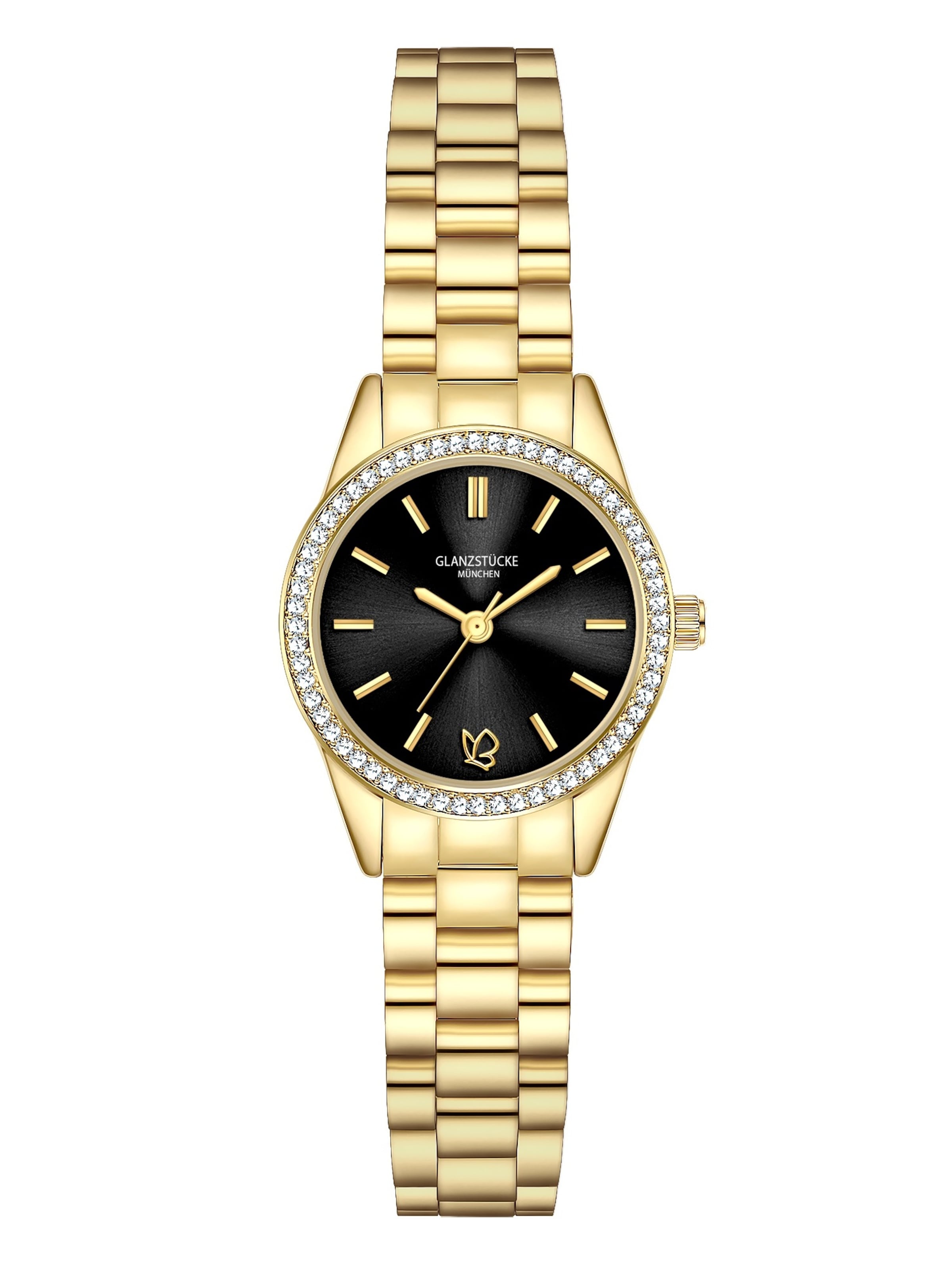 Glanzstücke München Analoog horloge in Goud: voorkant