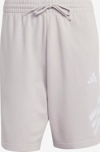 Sportinės kelnės iš ADIDAS SPORTSWEAR, spalva – šviesiai pilka / balta, Prekių apžvalga