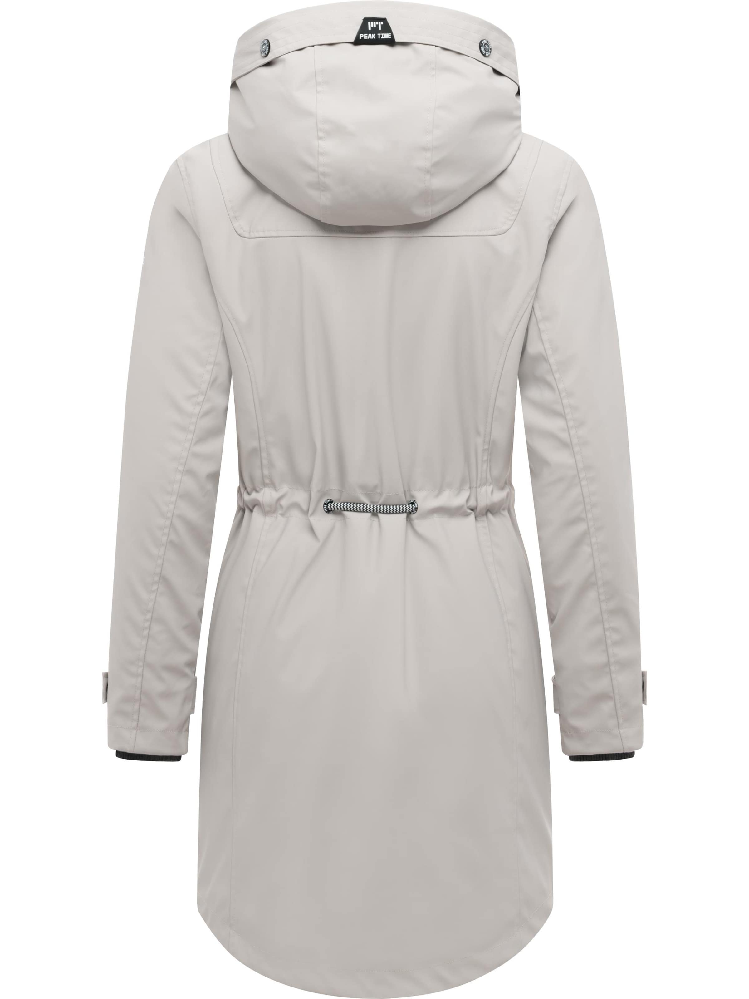 Peak Time Raincoat 'L60042' in Grey