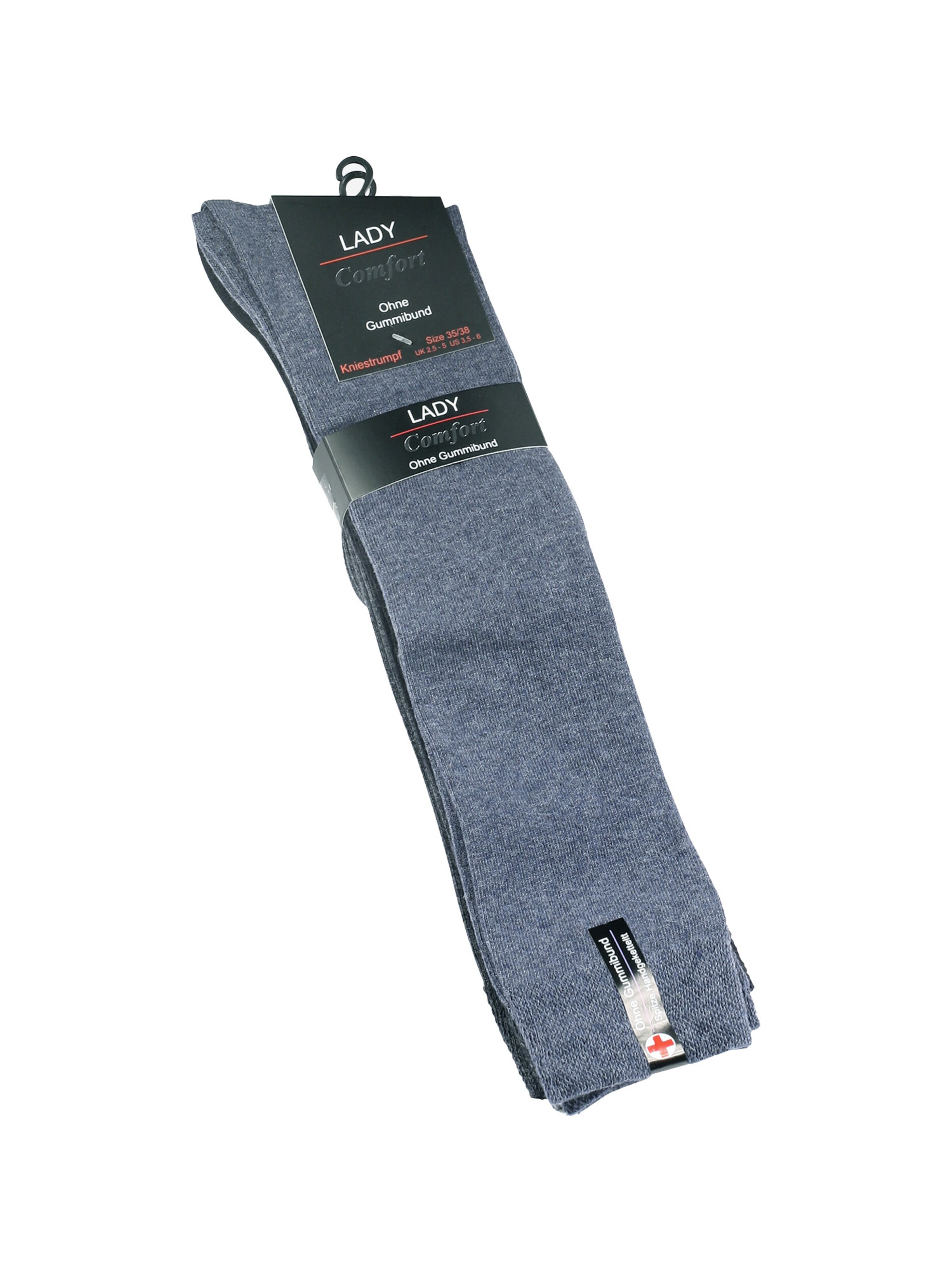 Chaussettes montantes Yenita en bleu