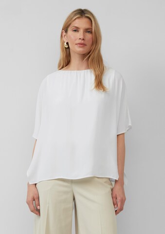 s.Oliver BLACK LABEL Shirt in White: front