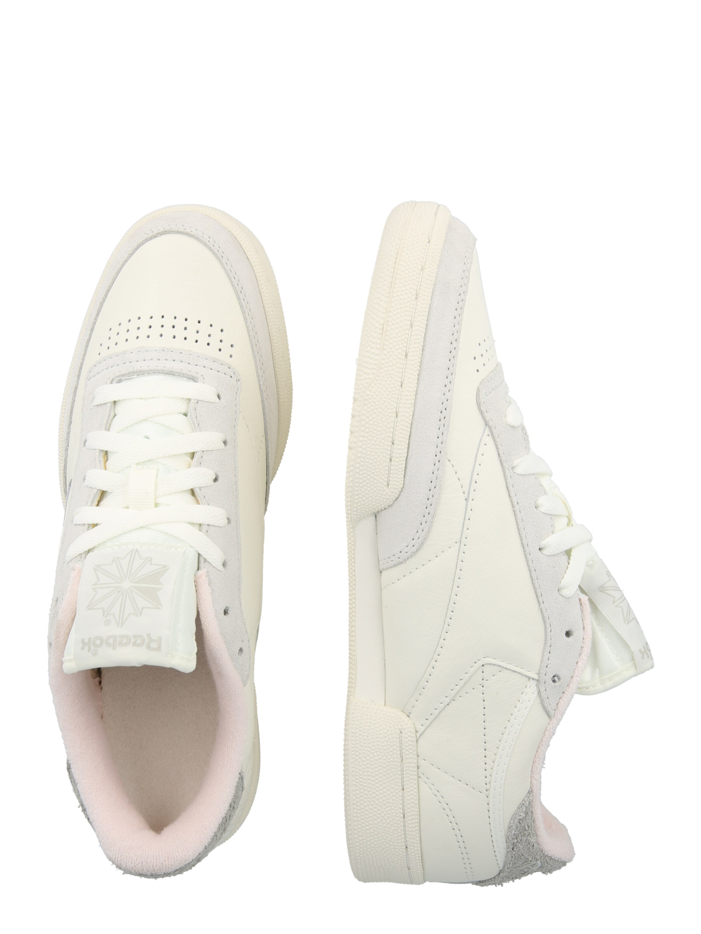 Reebok Platform trainers 'CLUB C 85' in White