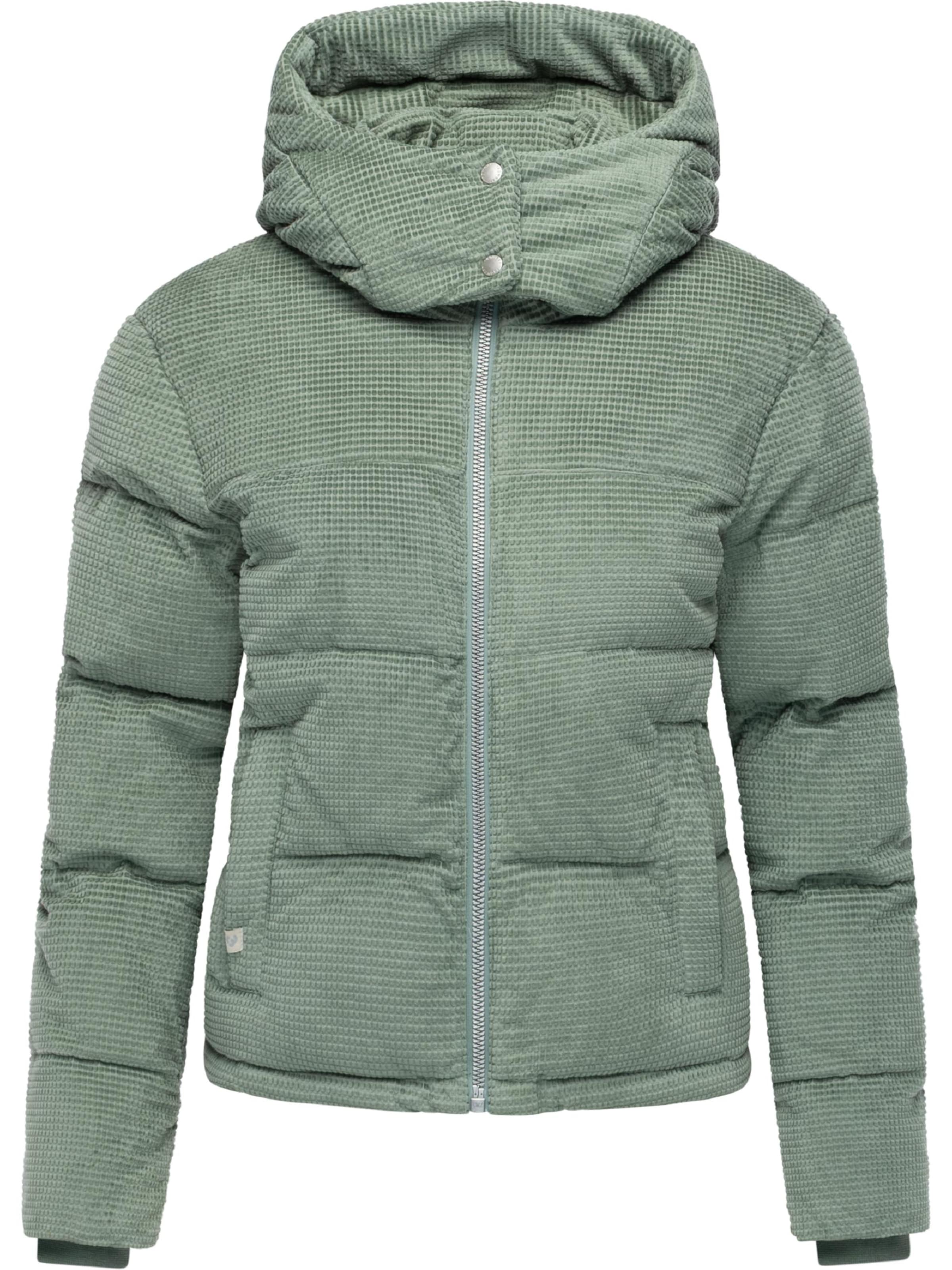 Giacca invernale 'Roobie' di Ragwear in verde: frontale