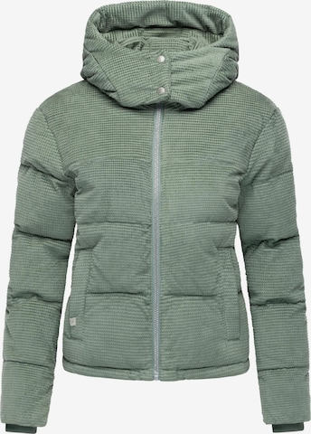 Veste d’hiver 'Roobie' Ragwear en vert : devant
