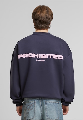 Prohibited Mikina – šedá: přední strana