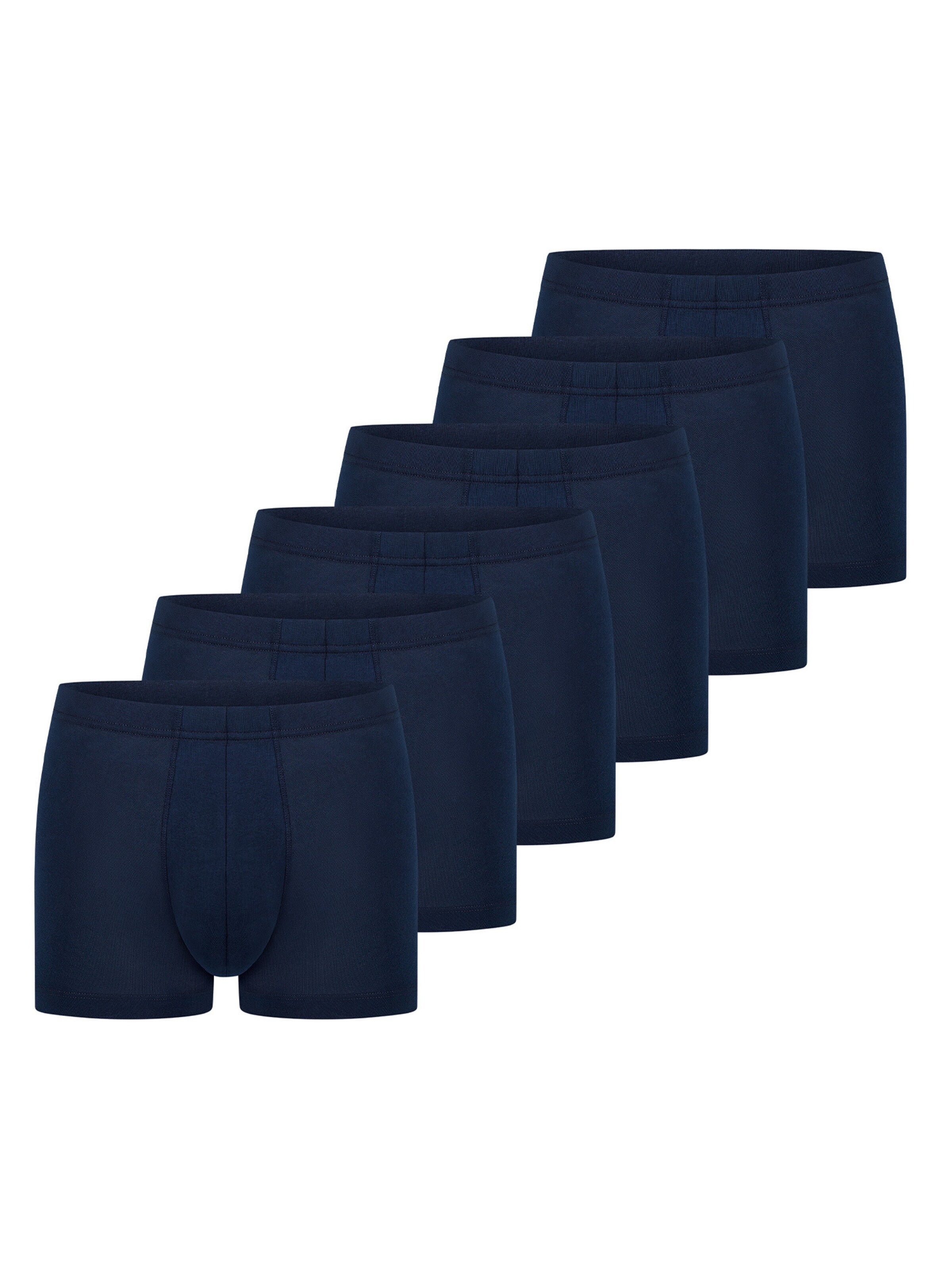 SCHIESSER Boxer shorts '95/5 Essentials - Cotton' in Blue: front