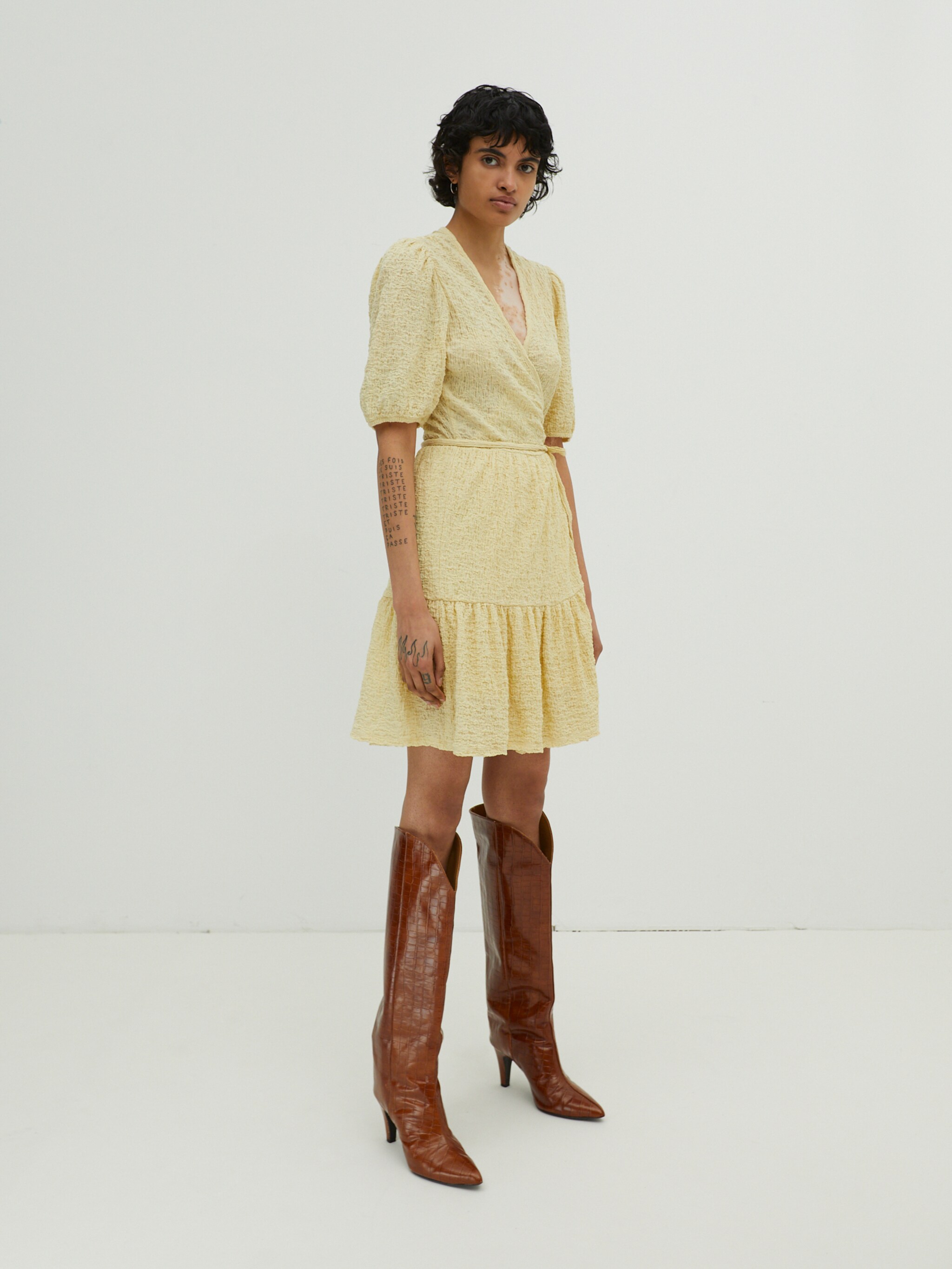 EDITED Produkte Kleid 'Marie' gelb