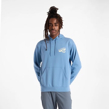 new balance Sweater 'French Terry Shine' in Blue: front
