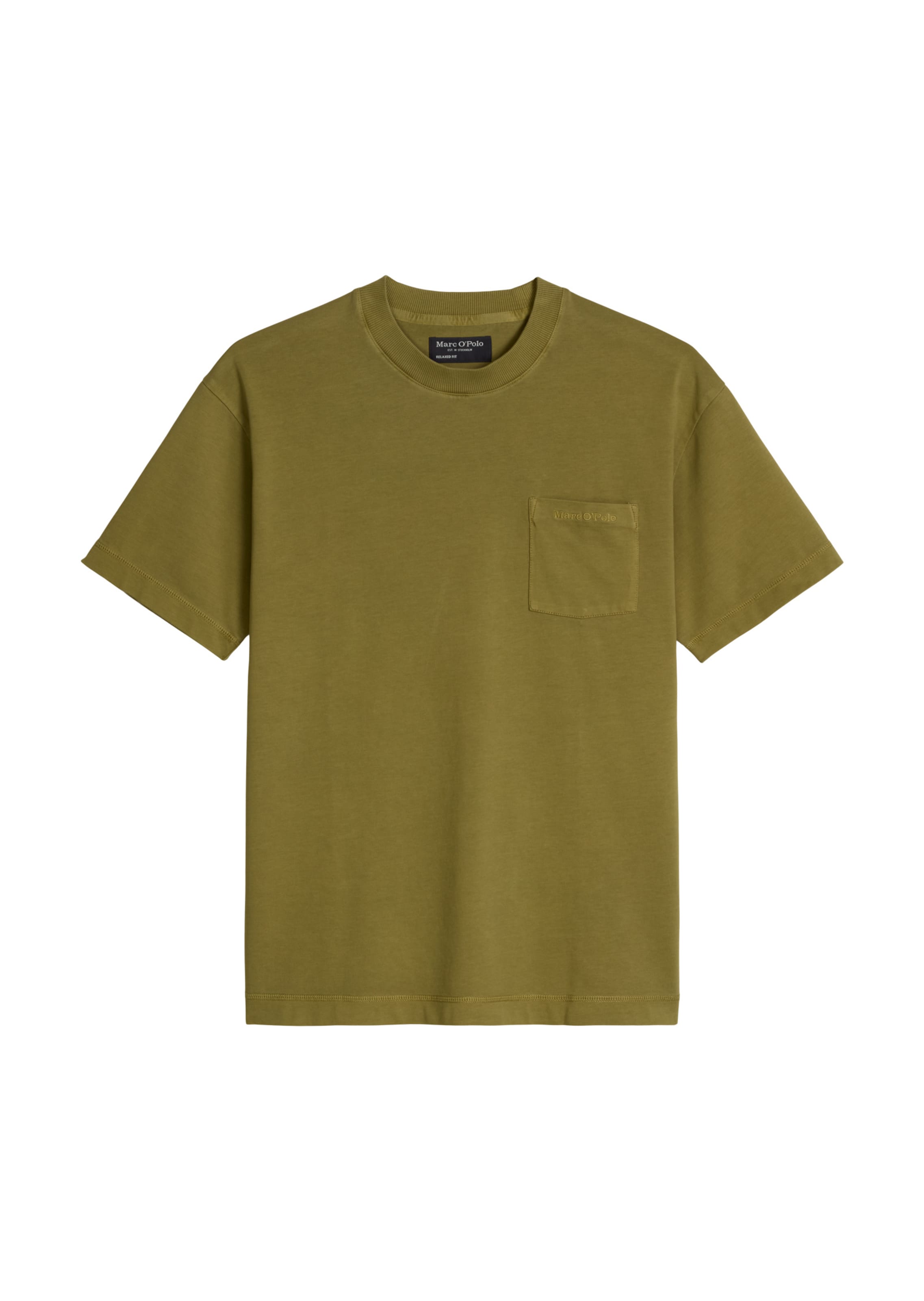 Marc O'Polo Shirt in Groen: voorkant