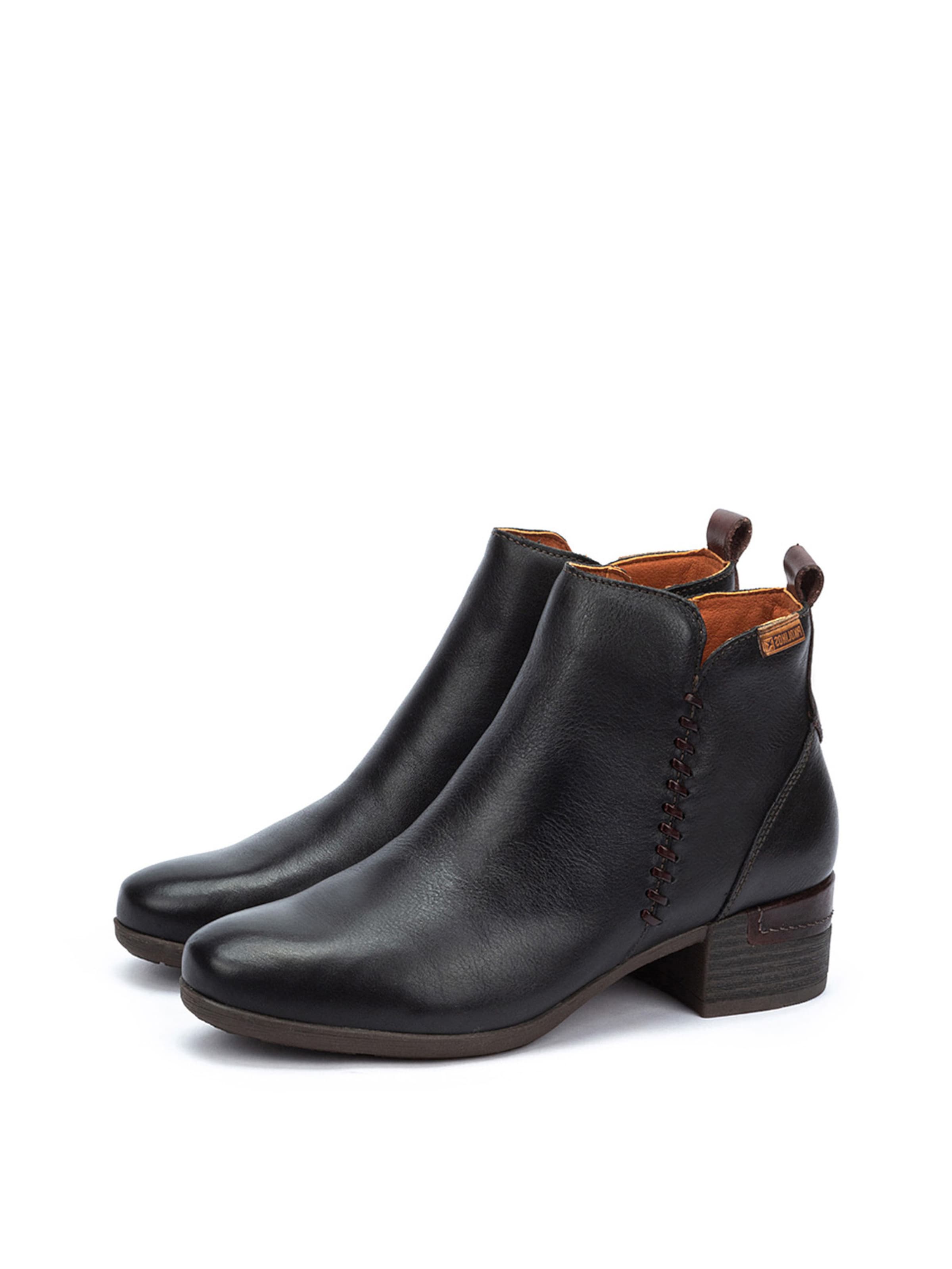 PIKOLINOS Enkellaarsjes 'MALAGA' in Zwart