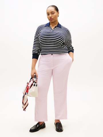 Tommy Hilfiger Curve Loosefit Hose in Lila