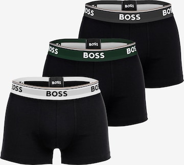 BOSS Boxerky 'Power' - Čierna: predná strana